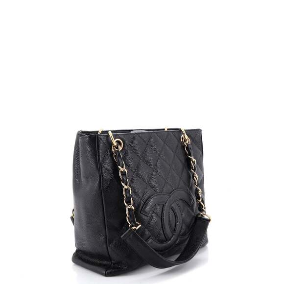 Chanel Petite Shopping Tote Quilted #230133C29B - Picture 3 of 8